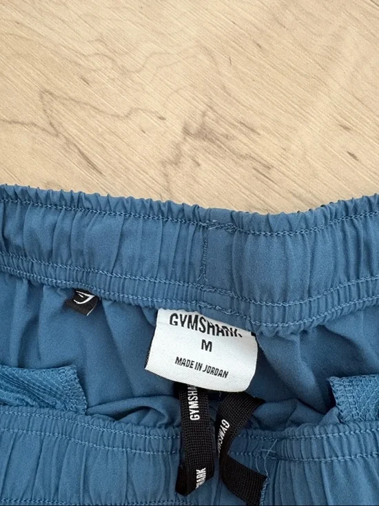 Gymshark Blue Men's Athletic Shorts - Picture 2 of 4
